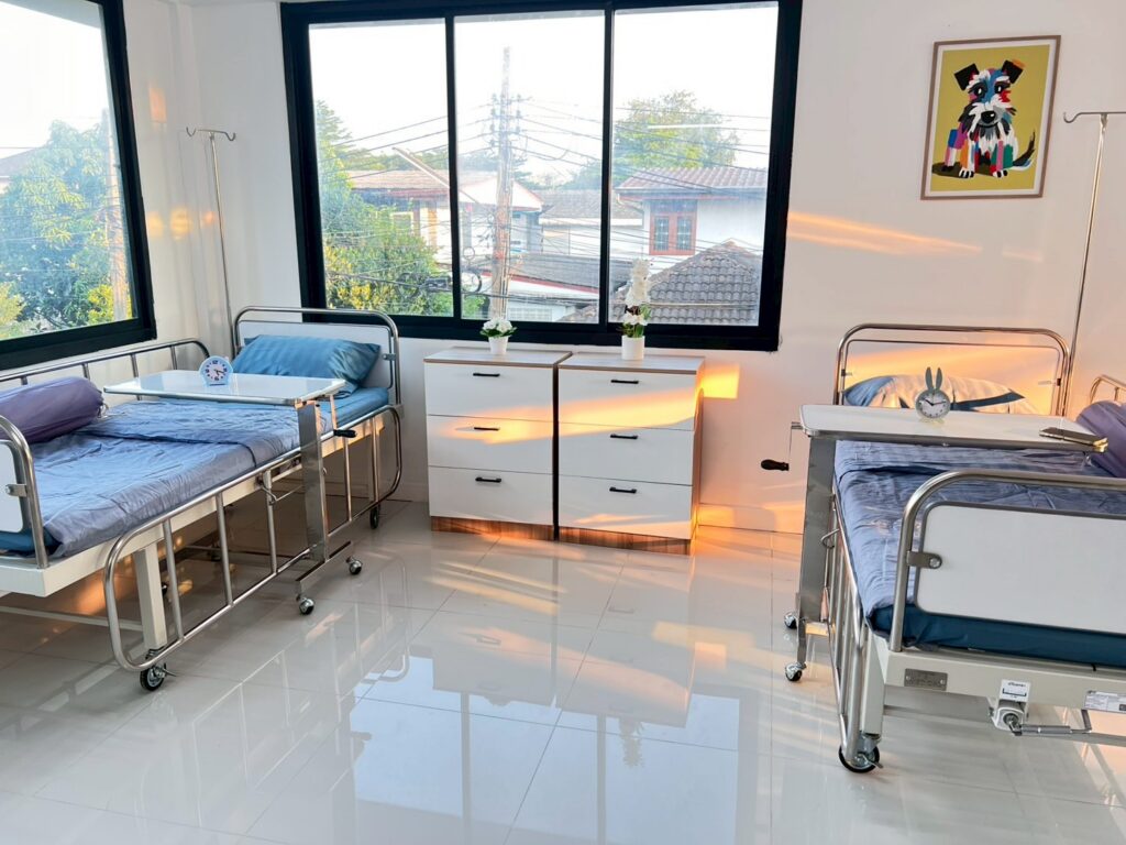 ห้องคู่ ศูนย์ดูแลผู้สูงอายุ บ้านลลิสา รามอินทรา